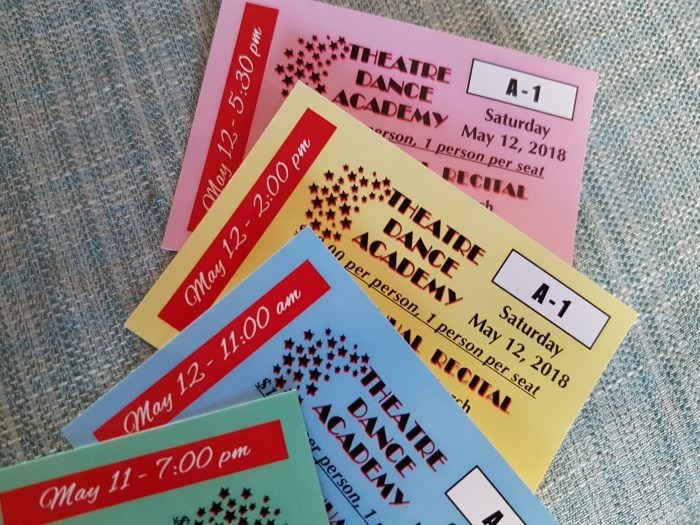 TDA 1st day of show tickets April 28th TDA 1st day of show tickets April 28th